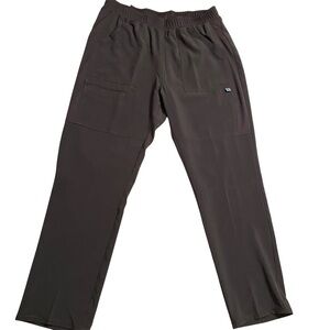NWT Scrubstar Performance Pull-On Women Pants Med Petites 4 Way Stretch Grey